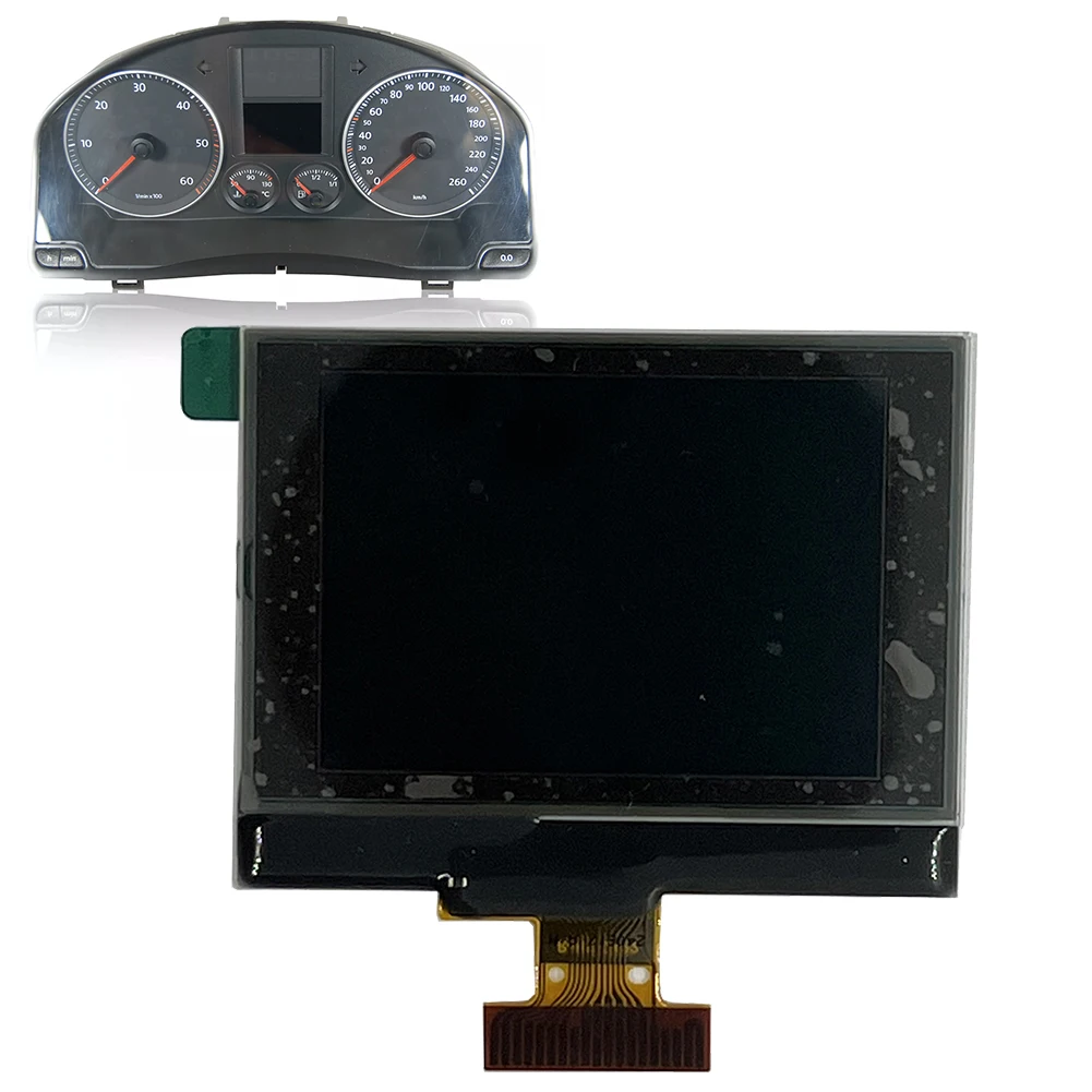 For Golf V Replacement LCD Golf V Display Car Dashboard Replacement LCD Display Replacement Screen OEM Number 1K0920861M