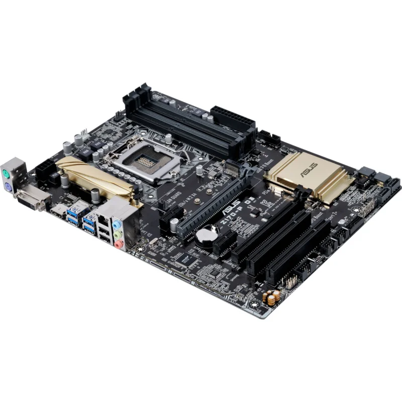Para ASUS Z170-P D3 placa base Intel Z170 LGA 1151 DDR3 M.2 ATX DVI USB 3,0 Core