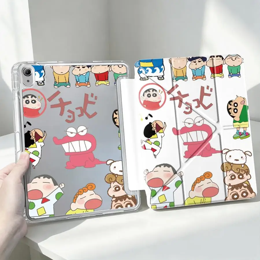 Tablet Case For Samsung Galaxy Tab A9 Plus A8 S9 Plus S10 Lite S7 FE A11 S8 With Pen Slot Cover Crayon S-ShinChanS Radish 2