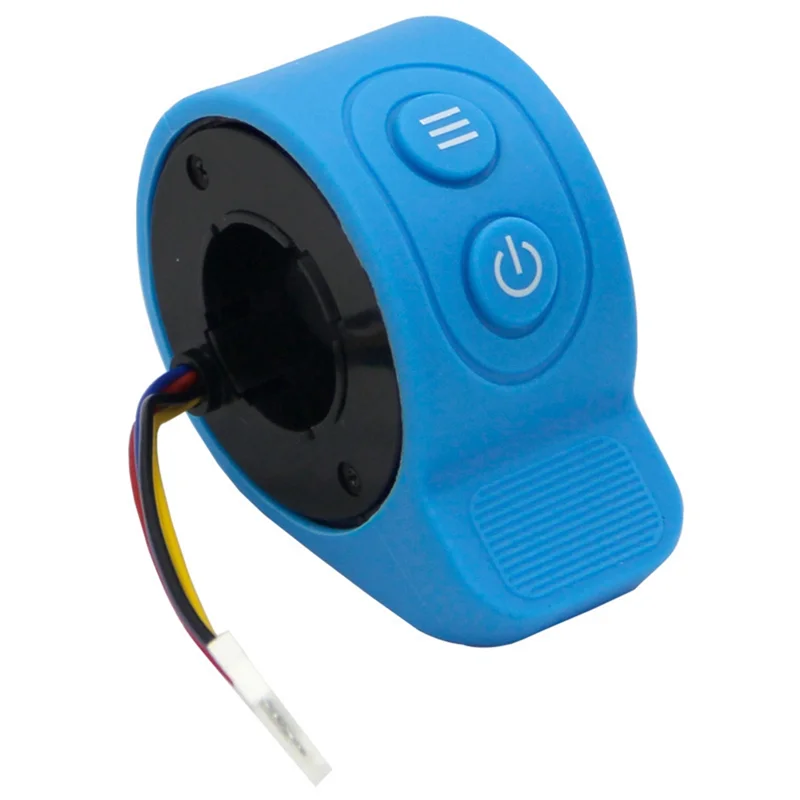 Electric Scooter Accelerator for HX X6 X7 Trigger Accelerator Finger Thumb Throttle Speed Control Switch, Blue