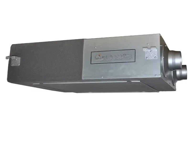 Mechanical air ultra-thin design heat energy recovery exhaust ventilation system