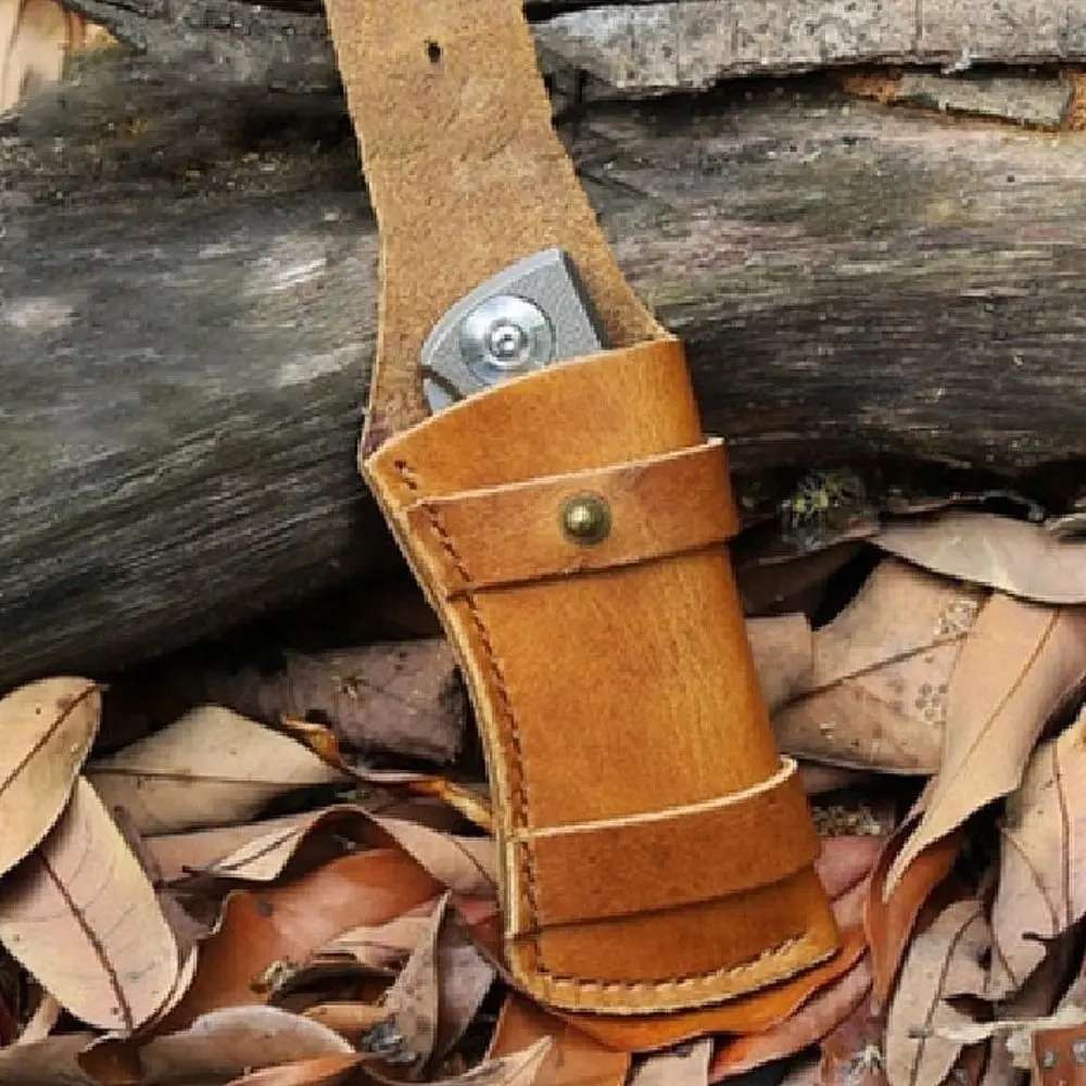 Leather Knife Sheath with Belt Loop description 8