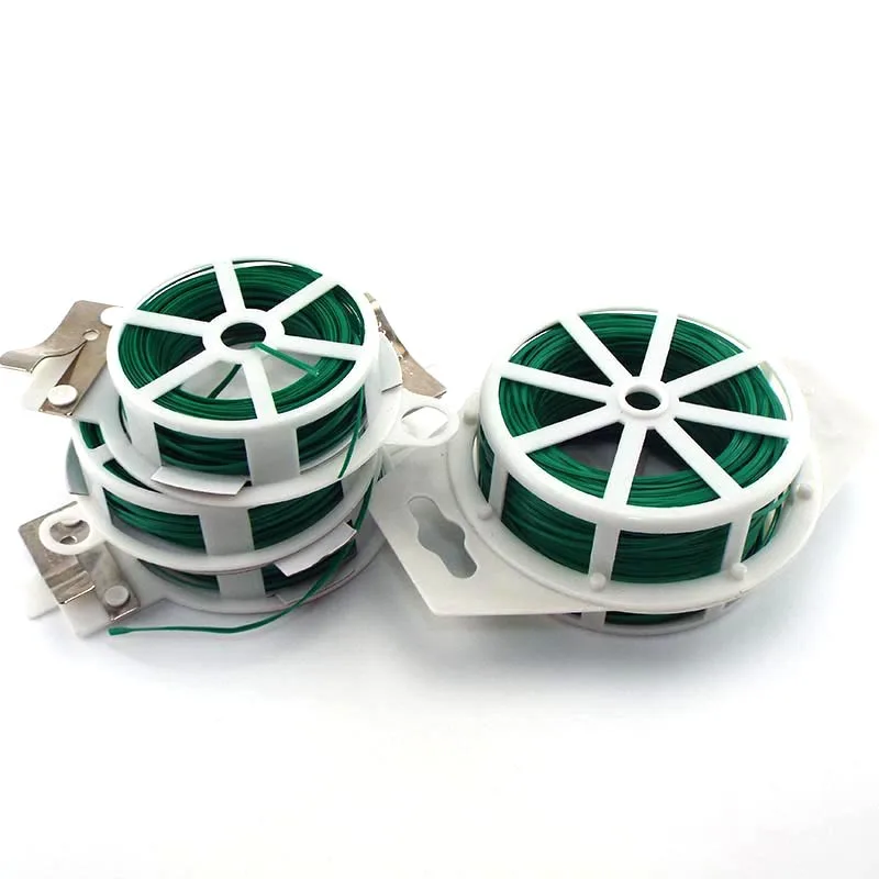 

20m 50M 100m plant tree Garden tie Cable plastic wire binding cable Climbing Plant Flower gardening Cucumber Grape Rattan Holder