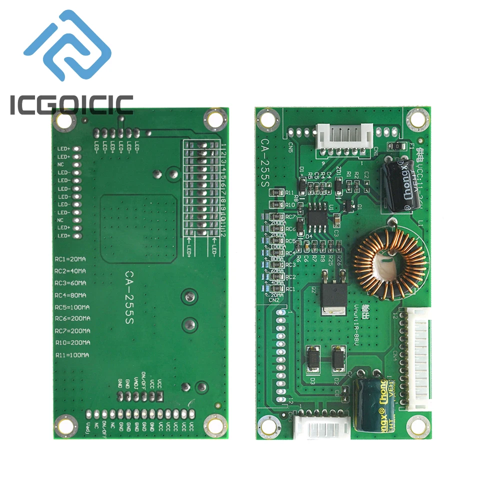 CA-255S LED Backlight Driver Board – Universal 10-48" LCD TV Constant Current Boost Power Supply Module for Repair