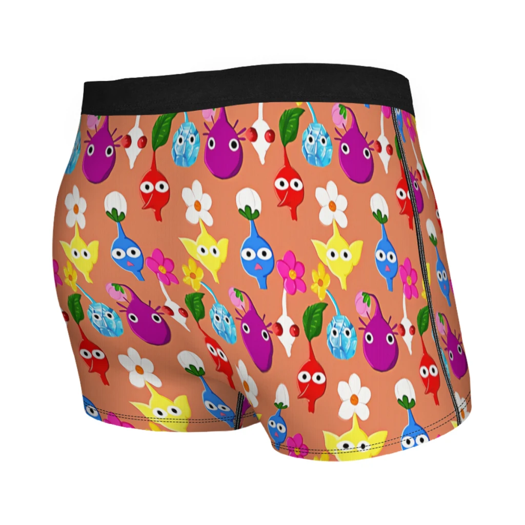 The Seamless Pikmin Underpants Cotton Panties Man Underwear Comfortable Shorts Boxer Briefs image 2