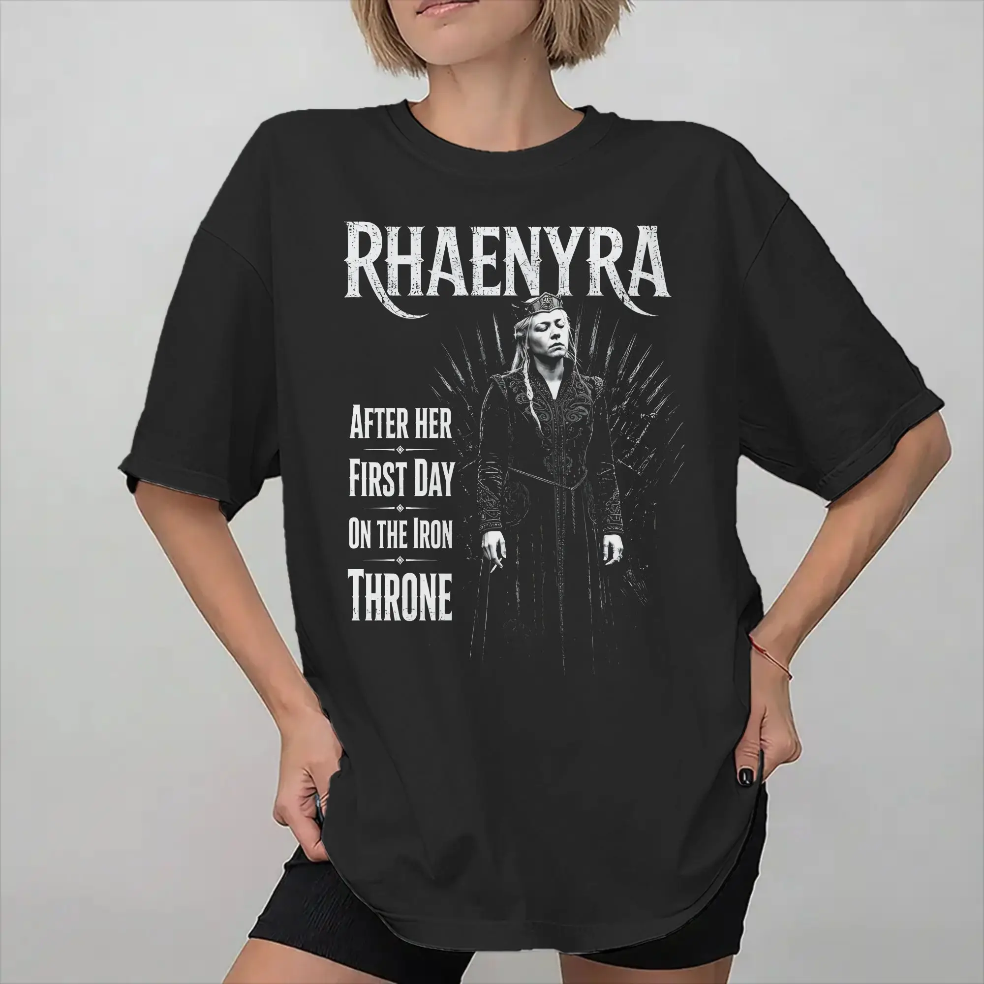 Men Women Graphic Printed Rhaenyra Targaryen Houses of the Dragons T Shirt Tee Pure Cotton  T-shirts Clothes