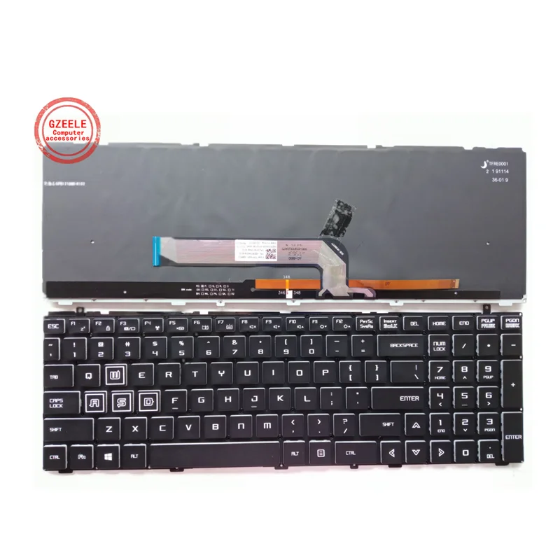 

NEW for mechanician T90 PLUS-TG65T X3-S X8Ti-s P-760 Laptop Keyboard English US