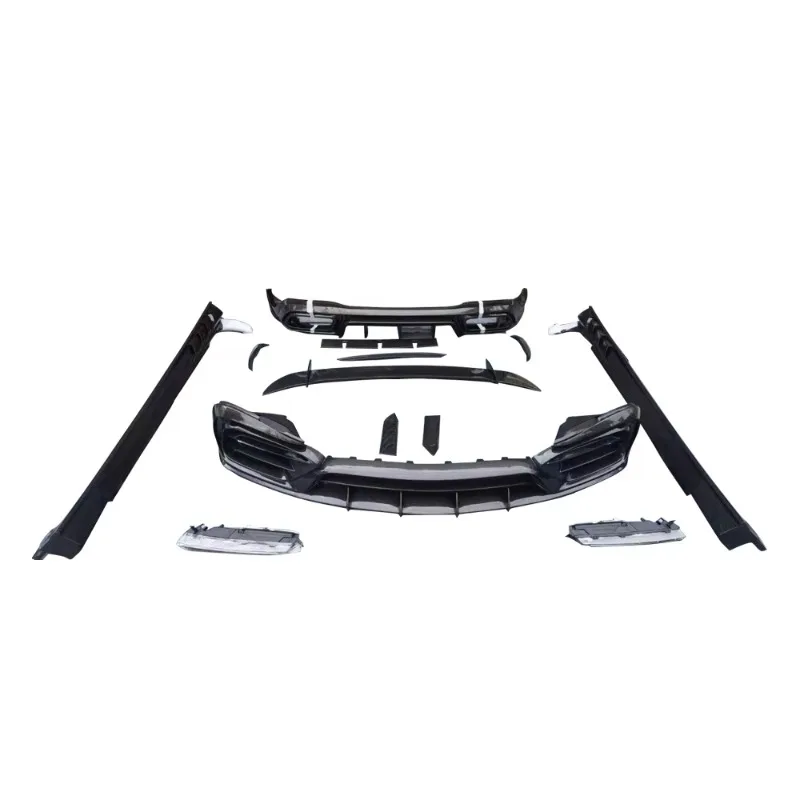 Carbon Fiber Wide Bodykit Car Bumpers Fenders Compatible with GT63 4 Doors