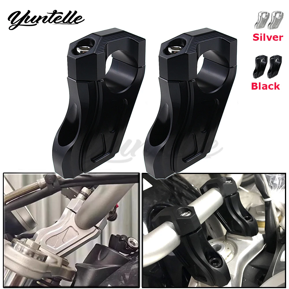 

Handlebar Riser 28mm Mount Extension Clamps For For BMW R NINET PURE SLASH SCRAMBLER URBAN GS 2014-2023 Motorcycle Accessories