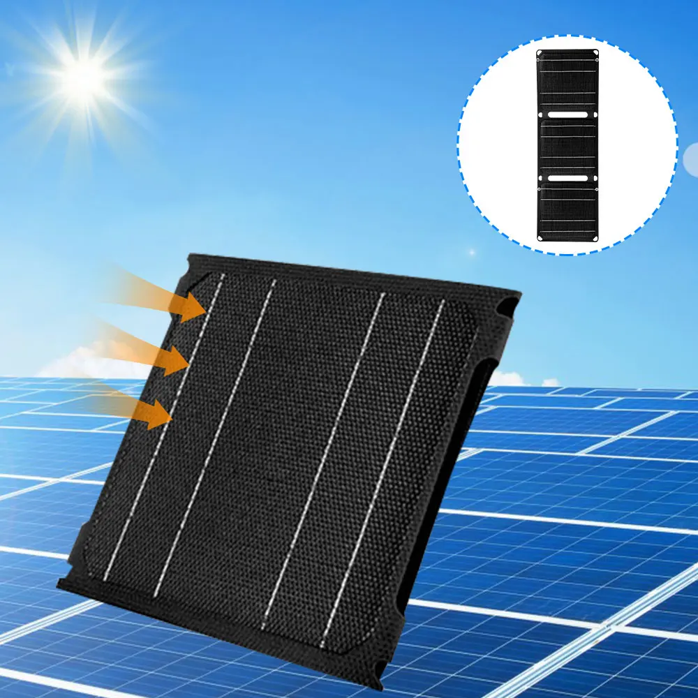 

Outdoor Foldable Powerful Flexible Solar Panel 5V 21W PD QC 3.0 9V 12V Portable Battery Mobile Phone Charge for Cells Power Bank