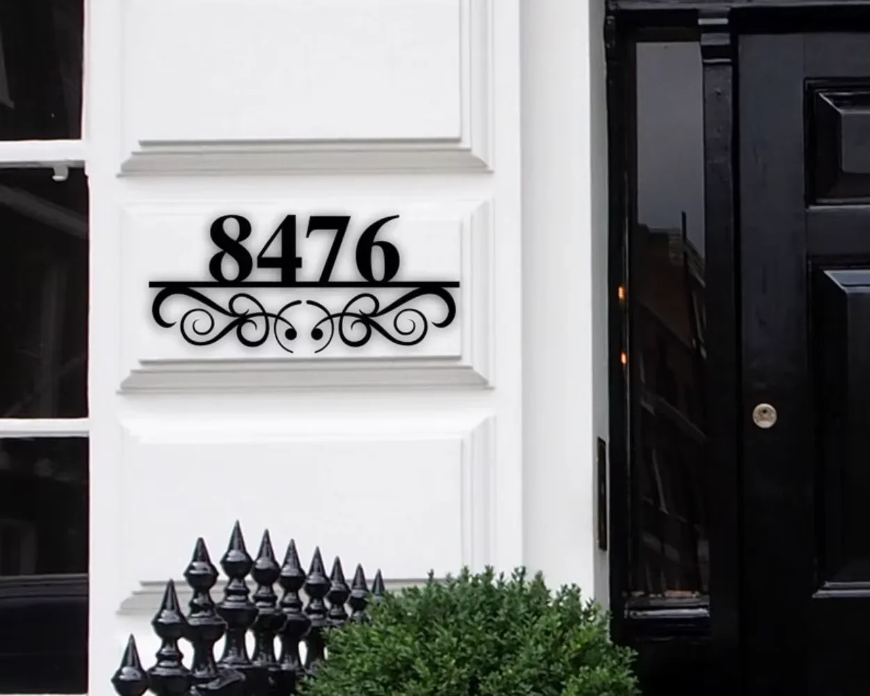

Custom Sign for House Address Plaque Housewarming Gift Personalized Home Decor room decoration