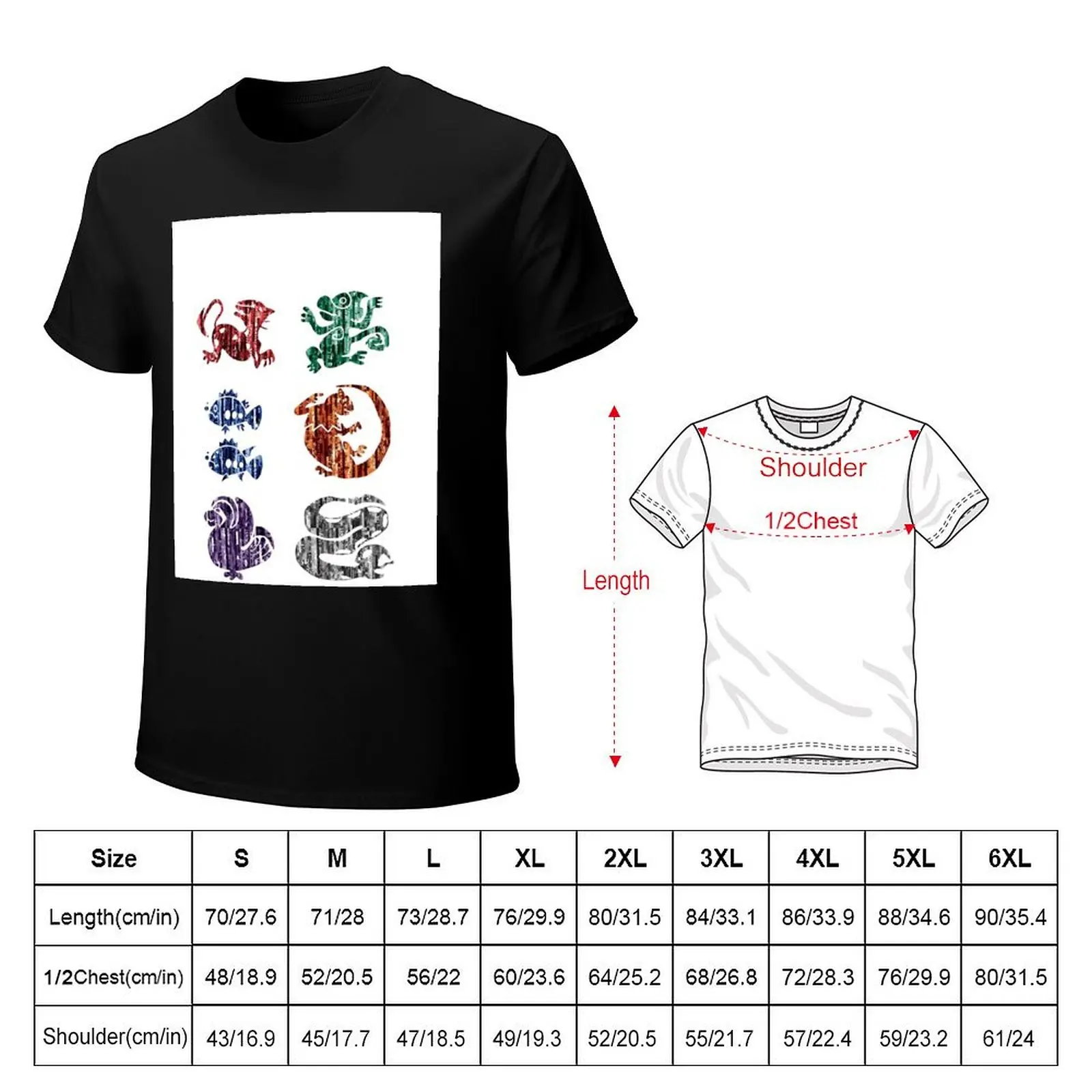 Legends of the Hidden Temple T-Shirt Casual Pattern Print Tee Shirt