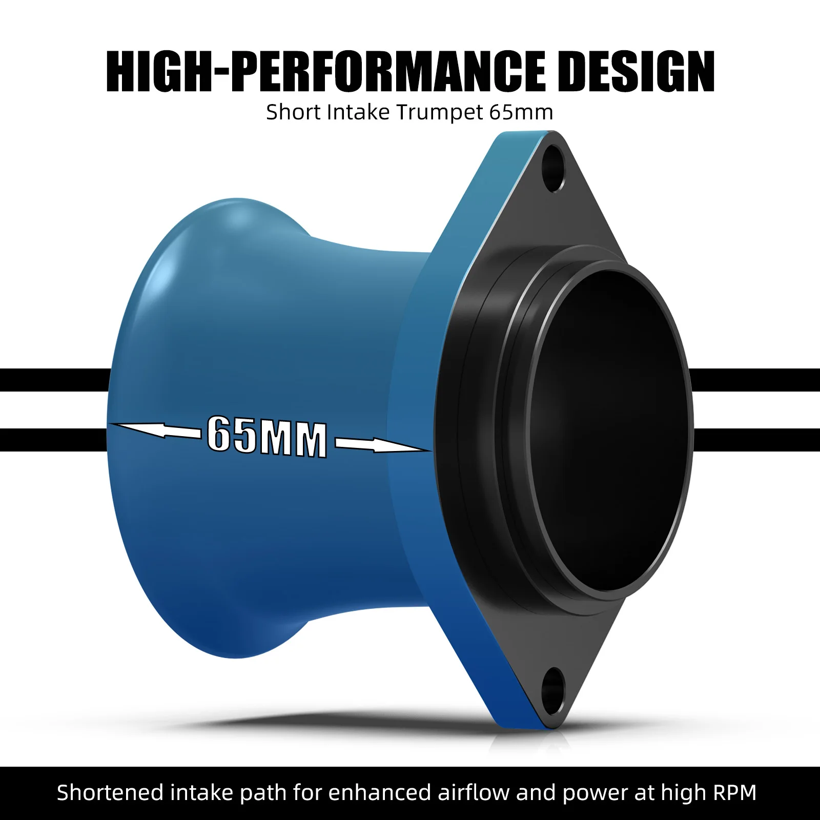 

1pcs/2pcs Aluminum 65mm Motorcycle Intake Trumpet for KTM 1290 Super Adventure/R/S/T 1190 Adventure/R 1290 SAR SAS SAT 2013-2024