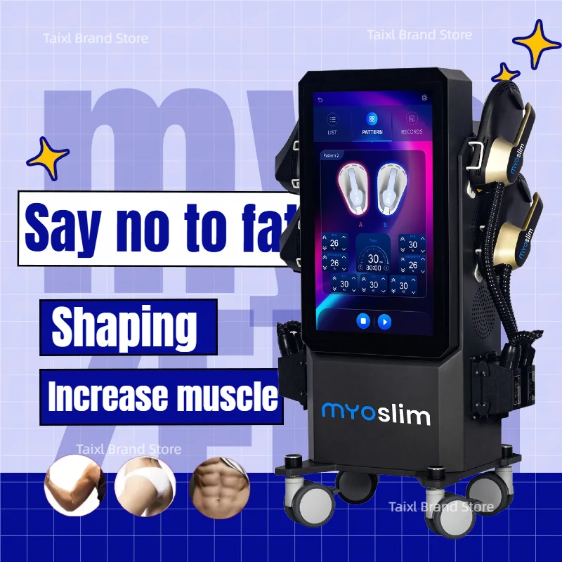 

MYoslim Sculpt Machine 6500W EMS 15Tesla RF Fat Slimming Burning Muscle Stimulation Body Sculpting 15 Electromagnetic Therapy