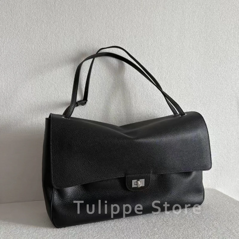2026 Fashion Lazy Style Suede Shoulder Bags Women Brand Designer Flip Lock Handbag INS Blogger Hot Commute Messenger Bag Femma