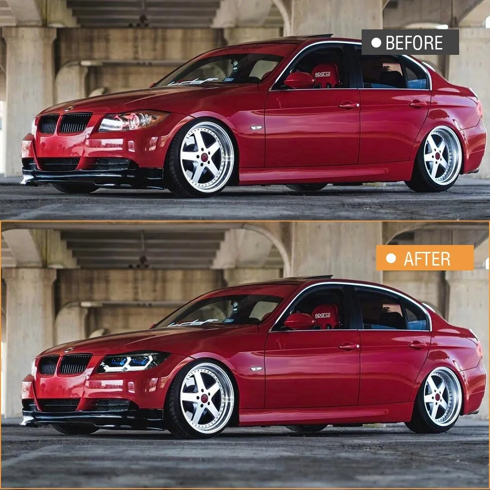 Auto Accessories Car LED Head Lights for BMW 3 Series E90 E91 2005-2012 Front Lights 320i 330i 328i Projector Lens LED DRL