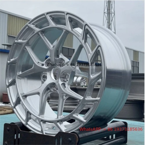 

New Exquisite 20-inch 5-Spoke Brushed Silver High-Quality aero Cover Ring Lightweight Forged Wheel Rim for 2015 volvo v60