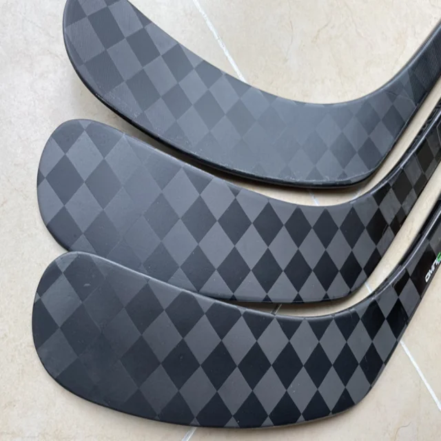 Durable Composite Ice Hockey Stick for Adult Players Enhanced Grip Blade Curve Options Balanced Flex Powerful Shots