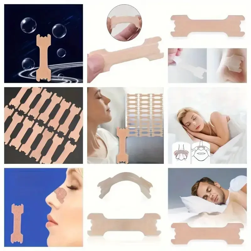 42 pegatinas autoadhesivas elásticas y transpirables para la nariz, antirozaduras, ajuste cómodo para deportes, viajes y uso diario, colores surtidos