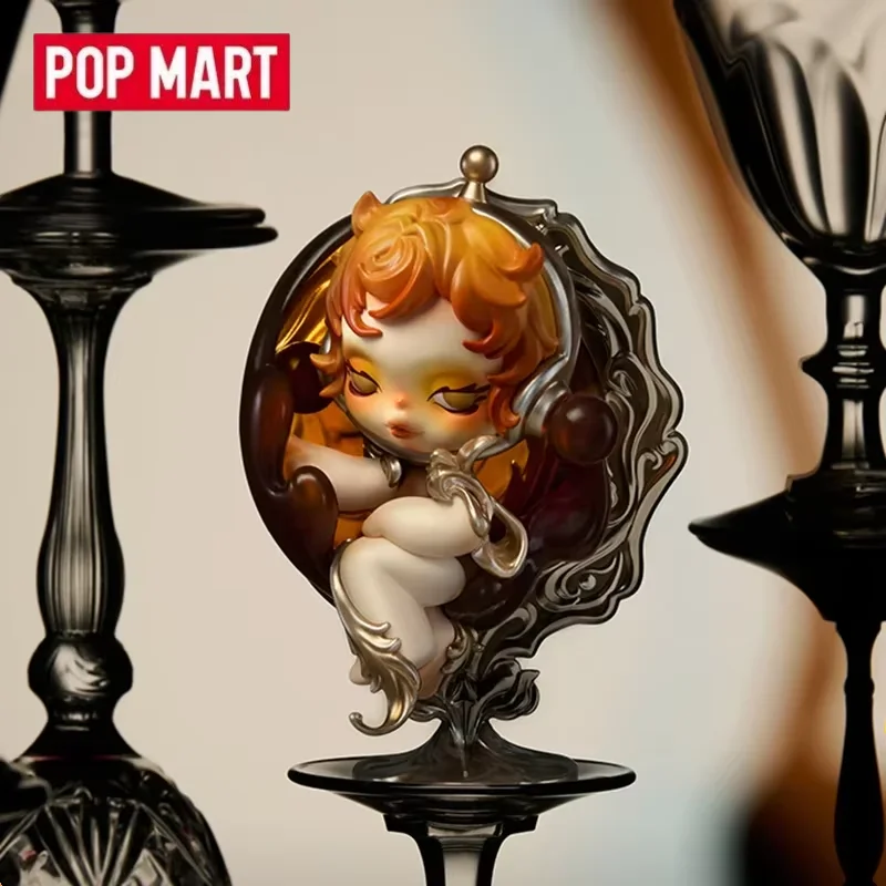 

POP MART SKULLPANDA The Feast Begins Series Mystery Box Подлинная глухая коробка Guess Toys Сумка Орнамент Статуэтки Домашний декор Настольный компьютер