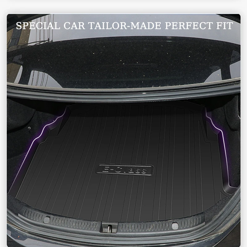 For BMW iX I20 2022 2023 2024 TPE Rear Trunk Mat Storage Pad Waterproof Luggage Floor Boot Cargo Rug Anti-scratch Tray Carpet