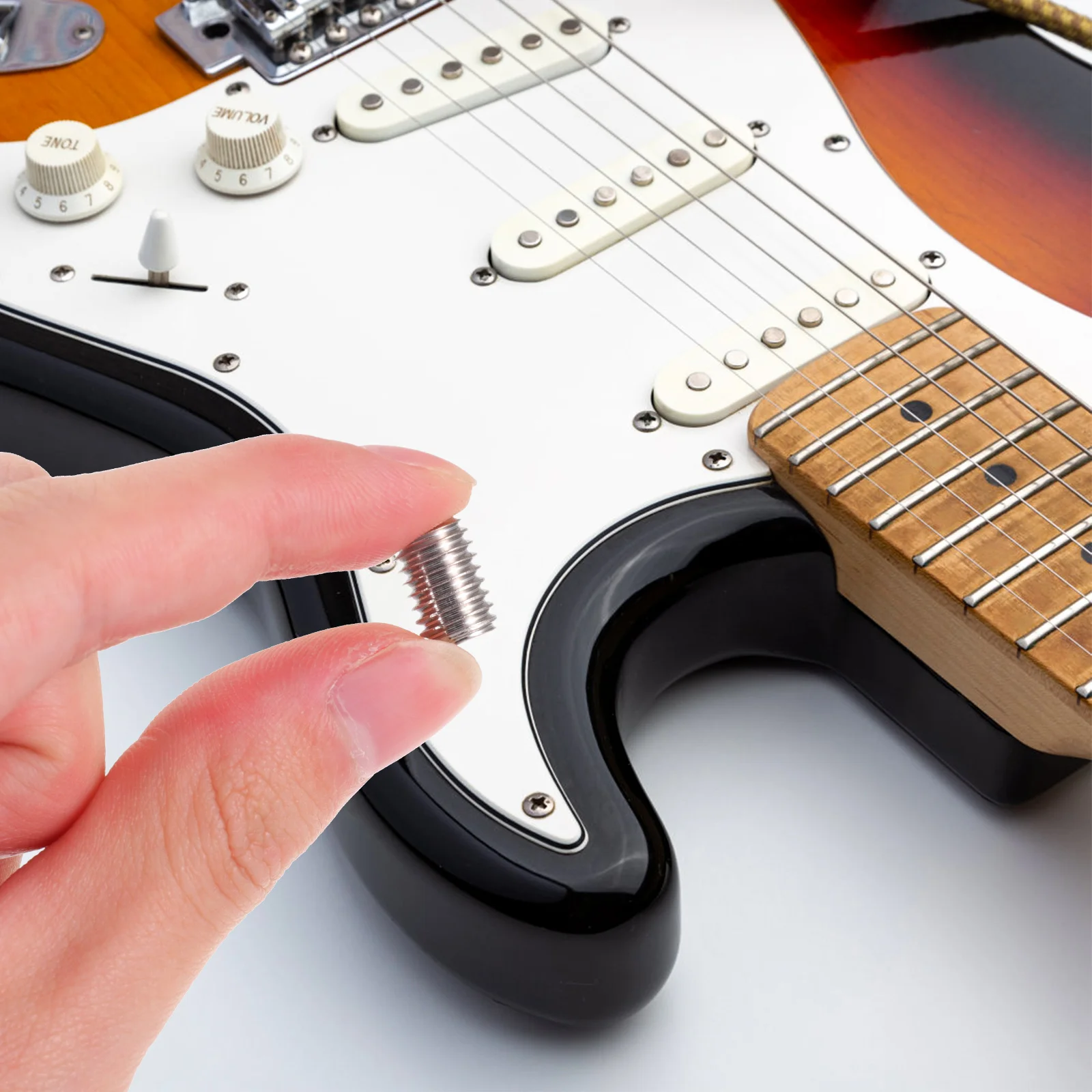 

Guitar Bridge Saddles Locking Screws Stainless Steel Electric Guitar Parts Replacement Accessories Hexagon Screw Instruments