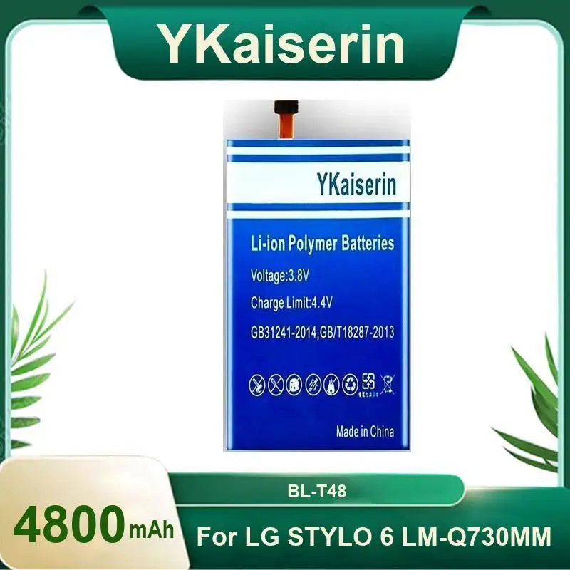 

For LG Stylo 6 LM-Q730MM BL-T48 4800Mah Mobile Phone Battery High-Capacity