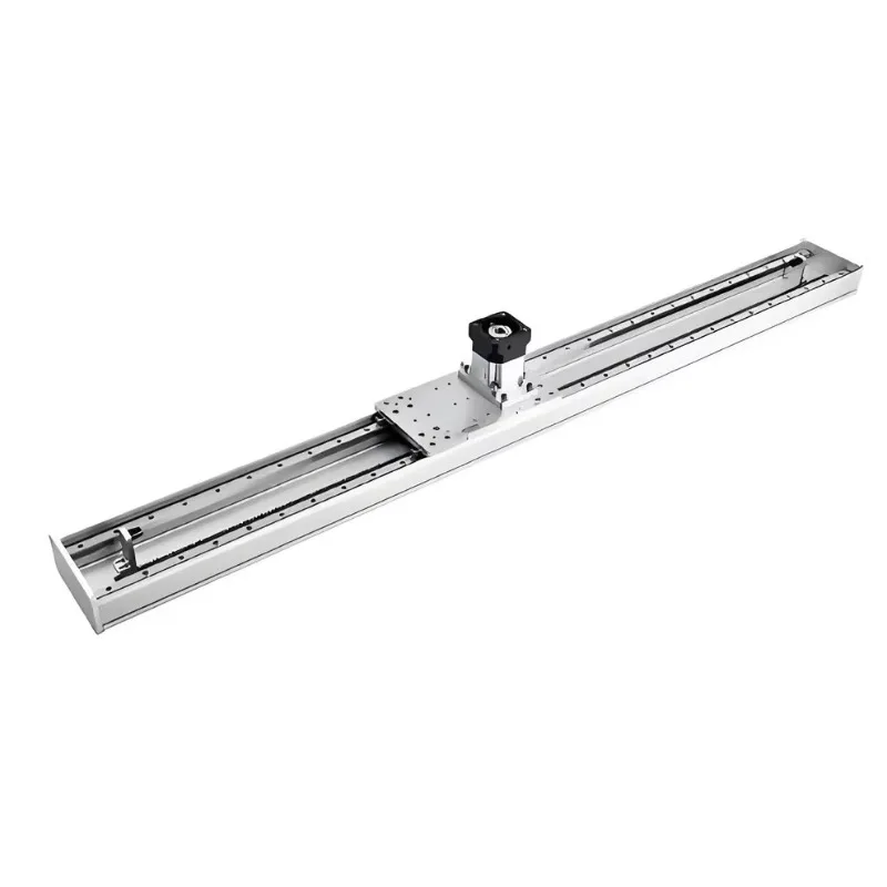 Modular rack-and-rack linear actuators for flexible automation solutions