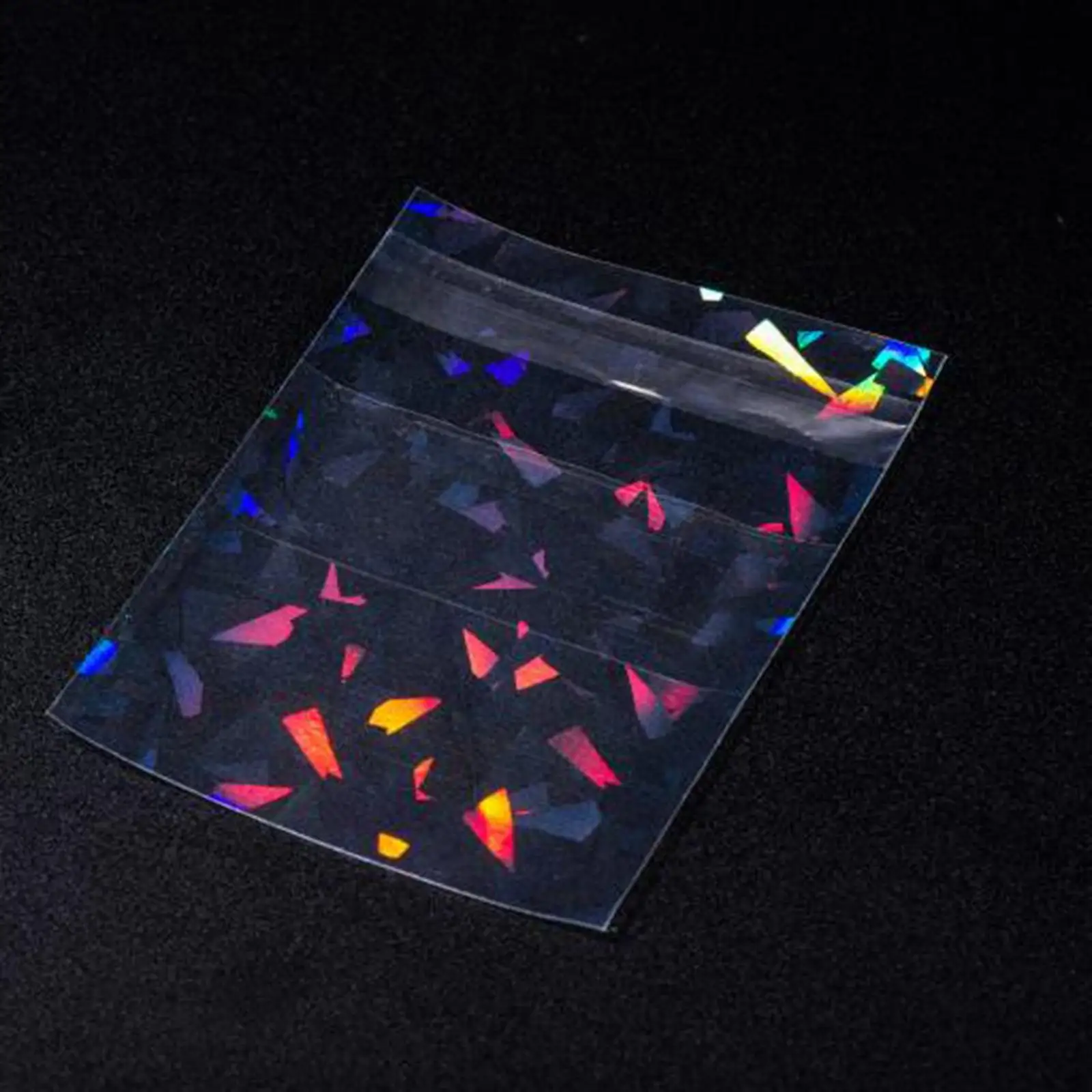 50Pcs Holographic Card Sleeve Game Card Deck Holder Collectible Soft Sleeve Glitter for Cards s