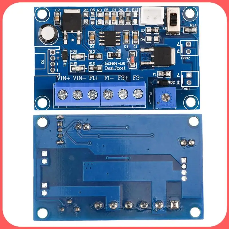 

AA89-DC 12V 24V 4A Fan Temperature Control 2/3/4 Cable Chassis Fan Speed Regulation Module PWM Thermostat Speed Governor