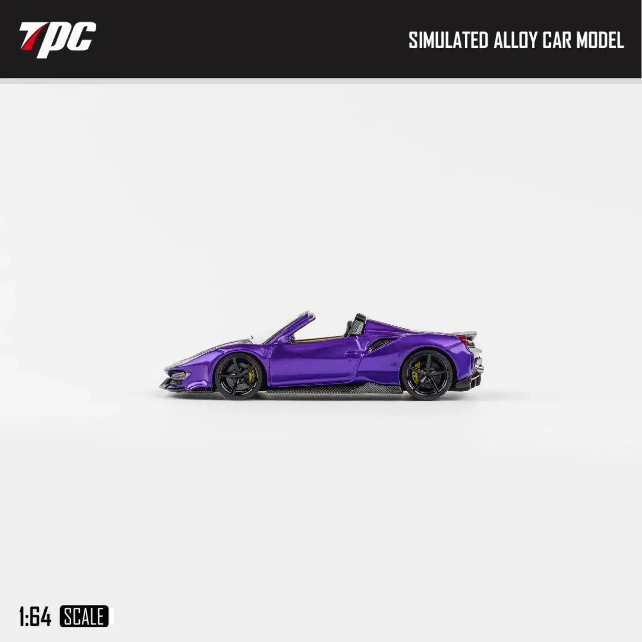 TPC 1:64 Novitec 488 WineRed /HK Purple Diecast Model Car