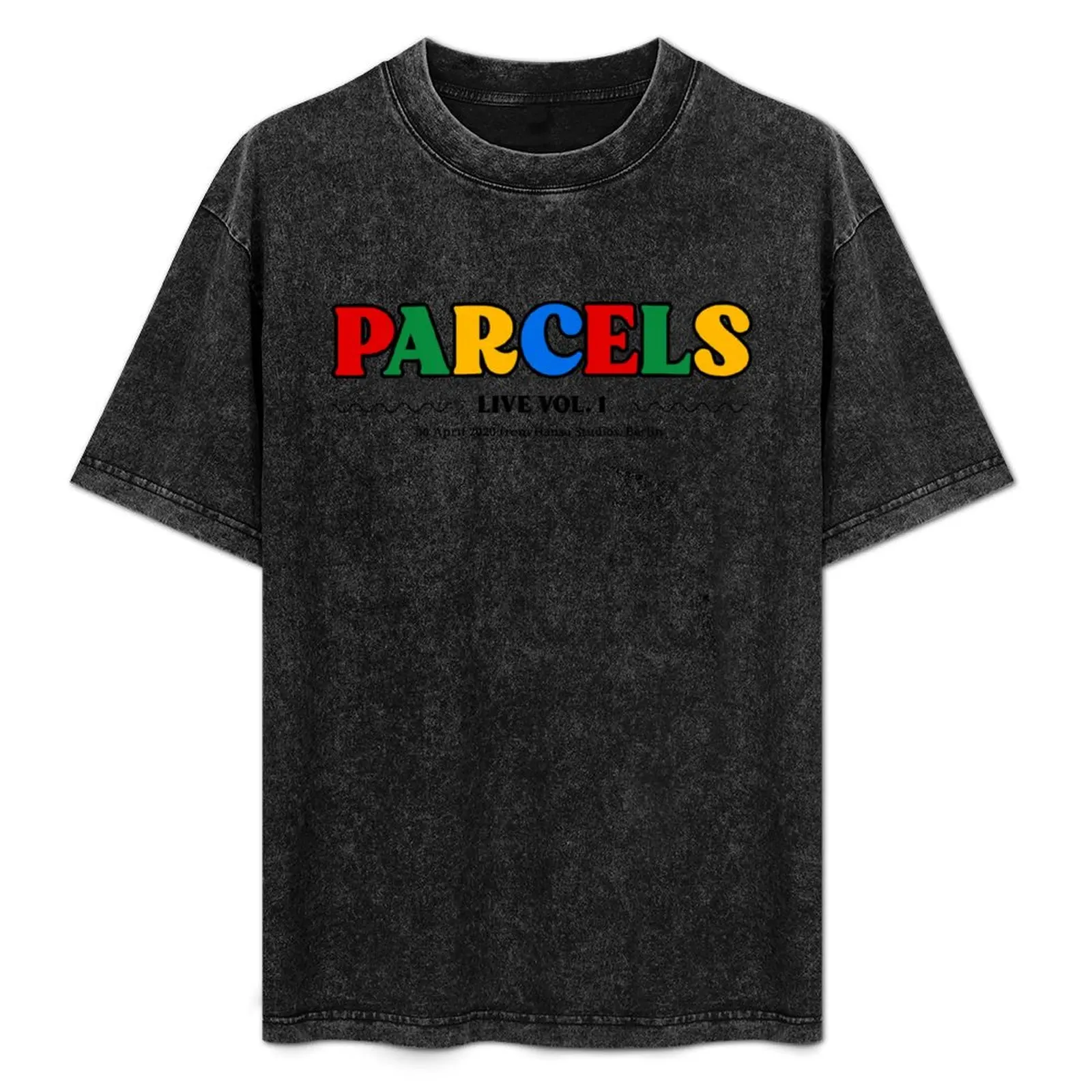 Parcels wants you to listen Vol 1. T-Shirt oversizeds sports fans vintage graphic tee sweat shirts, men