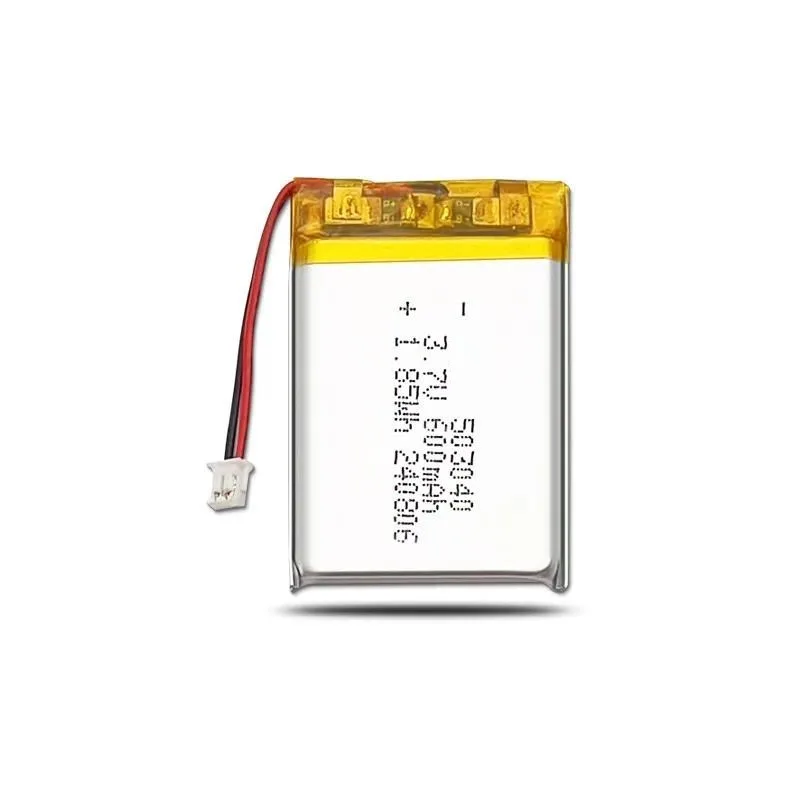 3pcs 503040 600mAh 3.7V Polymer Lithium Battery for Mite Remover Disinfection Box Video Doorbell Replacement Power Cell