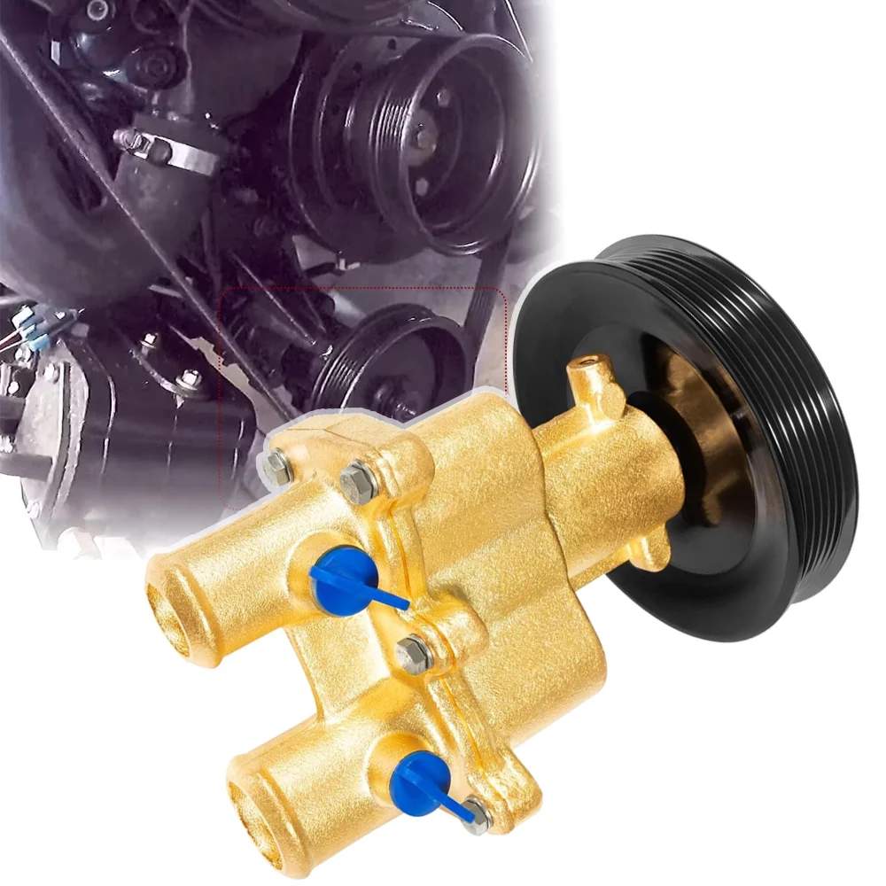 

Комплект латунного сырого морского водяного насоса для Mercury Mercruiser Quicksilver4.3 5.0 5.7 6.2Замена # 8M0139995 8M0137216 46-862914T10 46-8M0118