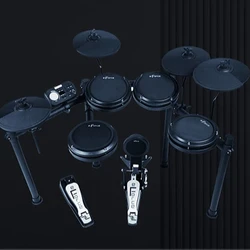 Music Professional Musical Electric Drum Set F20 Series- All Mesh-3C High Quality Portable Electronic Drum Kits