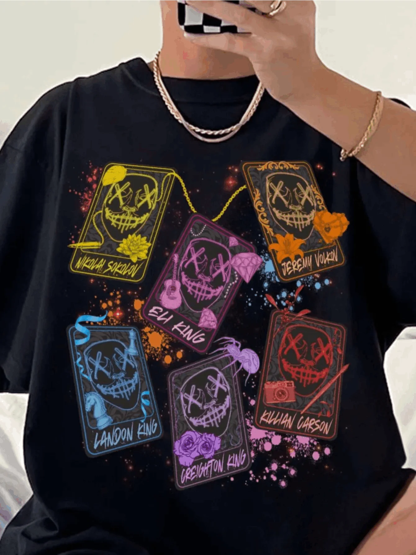 Legacy of Gods Book Series T-Shirt Dark Romance Reader Gift Graphic Short Sleeve for Unisex All-Season
