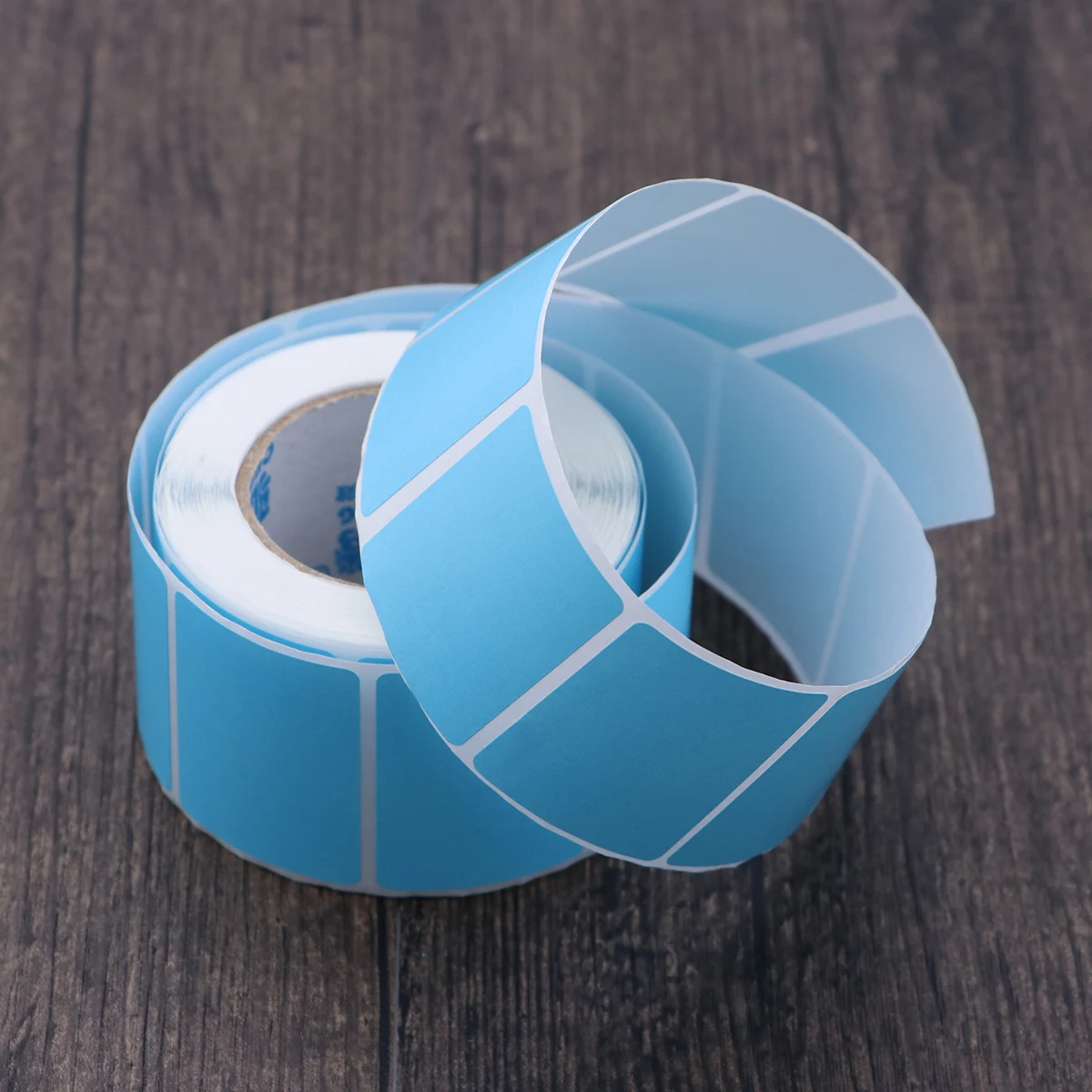 

Thermal Printer Labels Waterproof Oil Resistant Eco Friendly Shipping Stickers For Zebra Blue Label Paper Adhesive Folder