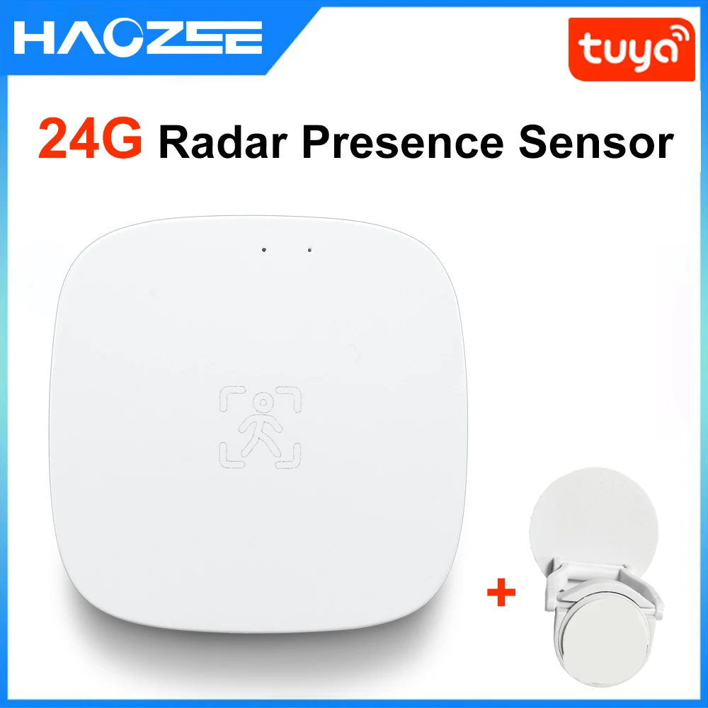 24G Mmwave Radar Human Presence Sensor Tuya Wifi/Zigbee PIR Motion Detector Support Zigbee2mqtt Home Assistant