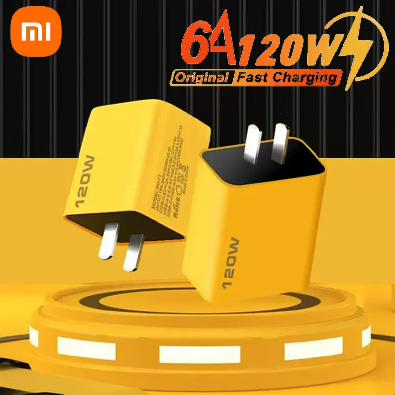 Original Xiaomi 120W Charger Turbo Fast Charge EU Hypercharge Gan Adapter For Redmi Note 11 12 13 Pro Plus 5G Mi 14 13 13T Cable