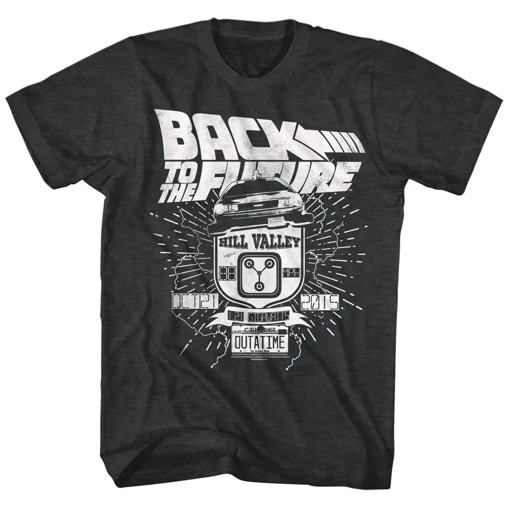 Back To The Future Hill Valley Out Of Time Oct 21 2015 1 Gig Men's T Shirt