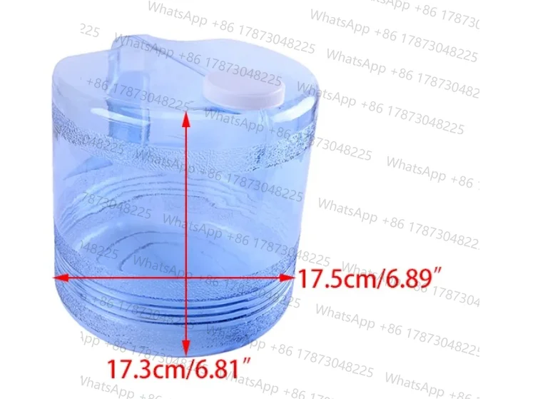 4L Pure Distilled Water Bottle Jug Jar Plastic for Home Distiller Filter