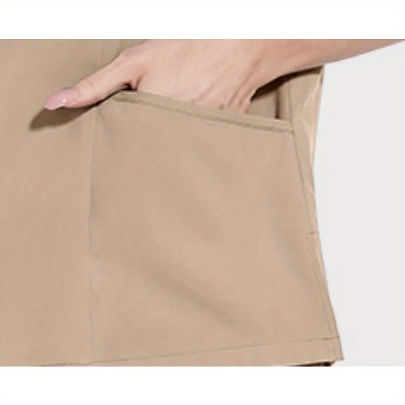 Active Lifestyle Utility Set Multi-Pocket Quick-Dry Top & Pants Durable Fabric for Outdoor & Daily Wear