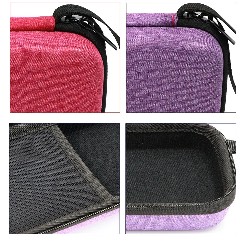Brackets Portable Stethoscope Case Pearlescent Storage Bag for Pouch Purple Student