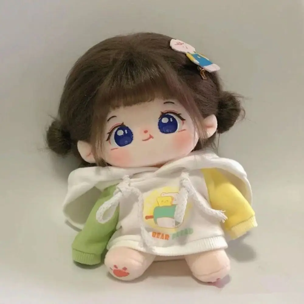 人形用のかわいいドレス服,20cmの綿の人形のファッション,かわいいkpopぬいぐるみ,高品質の人形のアクセサリー