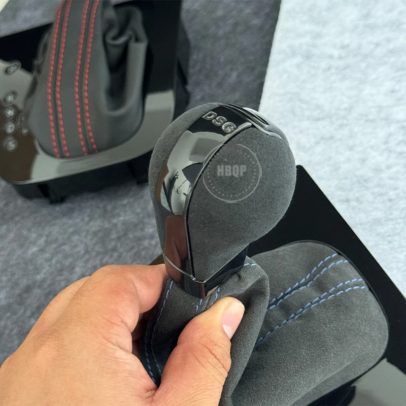 DSG Gear Shift Knob New Original Shift Lever Handball With Dust Cover For VW Golf 6 MK6 G TI GLI J Etta MK5 view 4