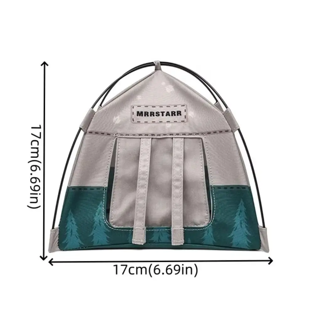 Speelgoedmodel 1:12 schaal campingtentmodel Oxford stoffen mini miniatuur popent gesimuleerd poppenhuis miniatuur poppenhuisornament