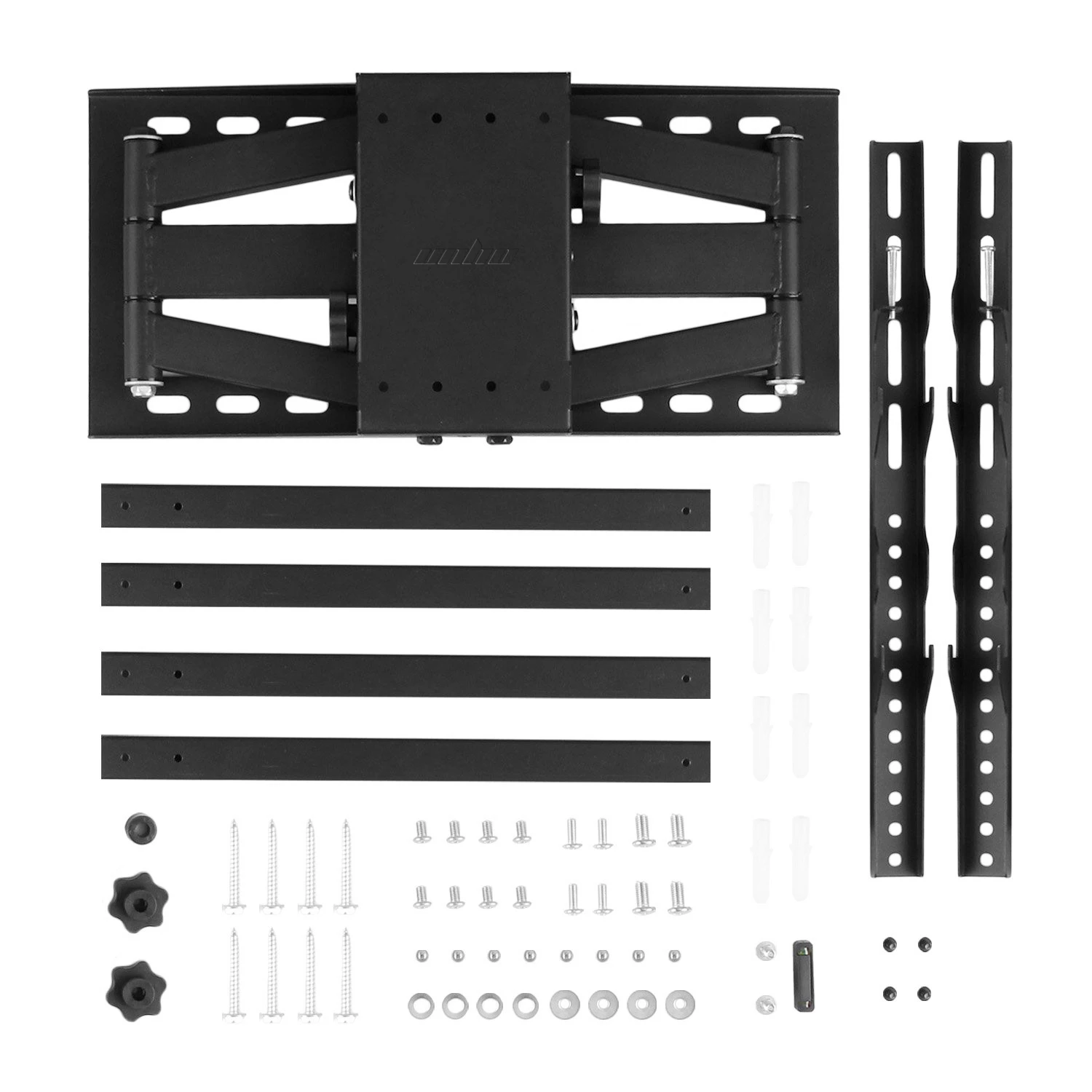 Full Motion TV Wall Mount Tilt Swivel TV Bracket with Dual Arms for 32-85 Inches LED LCD
