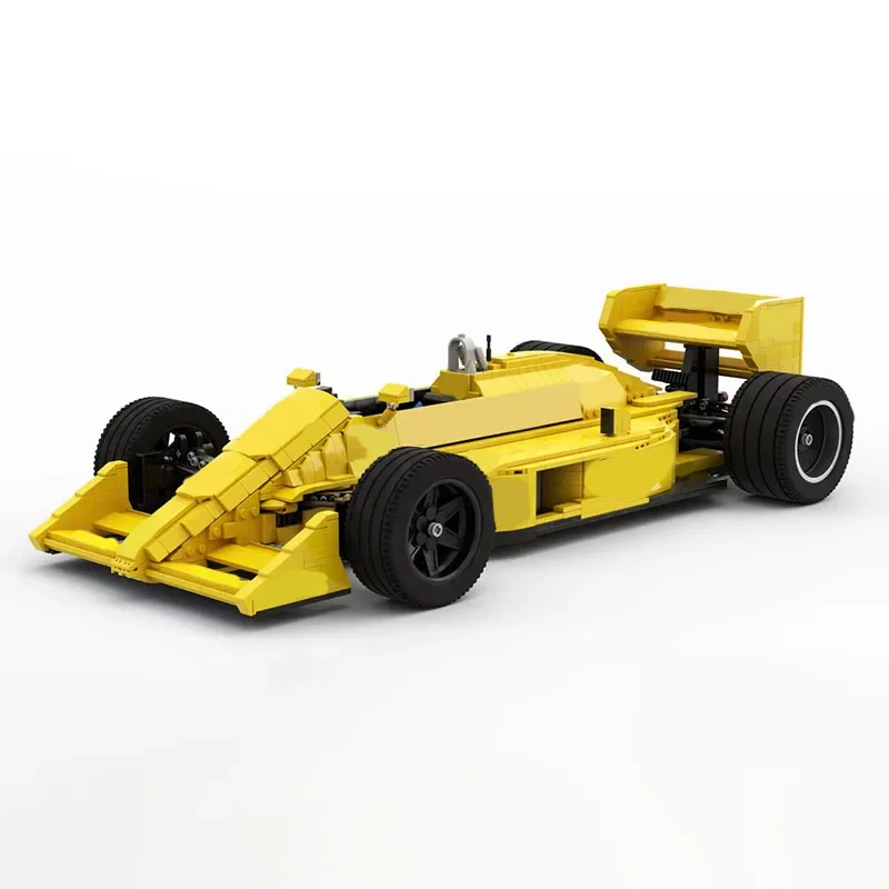 Технические конструкторы Moc 1:8: Исторические модели болидов Формулы-1 развивающие игрушки-конструкторы украшения подарки для мальчиков