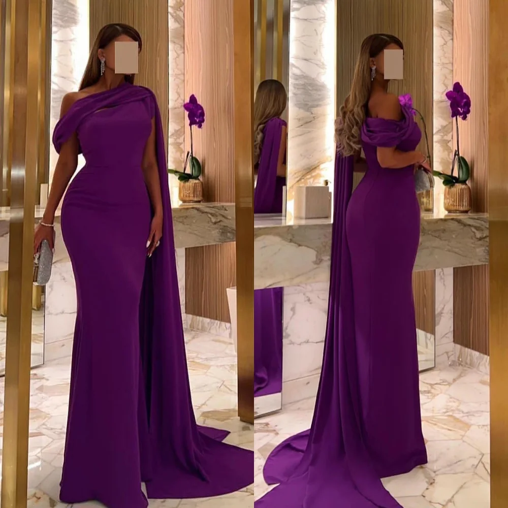 Customized Jiayigong Sparkle Exquisite Elegant Halter Sheath Floor Length Evening Soutache/Ribbon Trim S 투피스 Vestidos Cortos