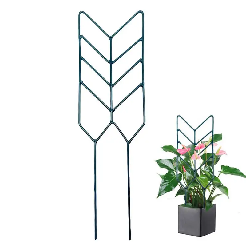 

Trellis For Potted Plants Small Houseplant Metal Wire Trellis Metal Potted Plant Support Indoor Mini 12Inch Metal Garden Trellis